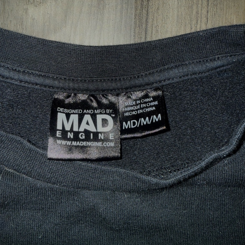 MAD Engine Black Joggers with Bright Green Minecraft Graphics - Picture 5 of 5